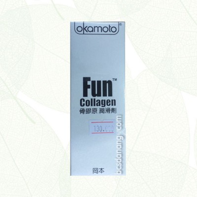 Gel Bôi Trơn Okamoto Fun - Collagen 60ml - Shop Bao Cao Su Đà Nẵng